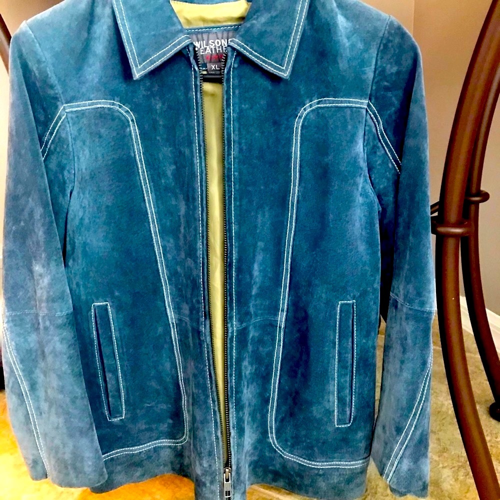 **BACK  TO SCHOOL SALE**KIDS WILSON suede leather jacket